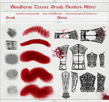 Bloodborne Brush (Hunter Attire)