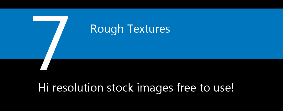 7 Rough Textures: Pack