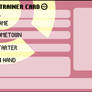 Template Trainer Card ID