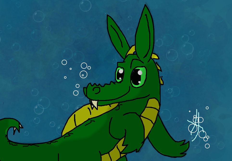 Lets go swimming by draggems on DeviantArt