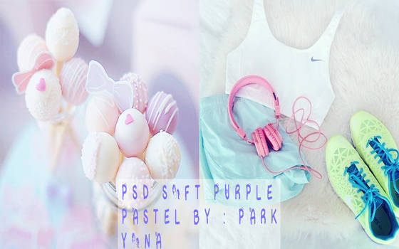 PSD COLORING SOFT PURPLE PASTEL