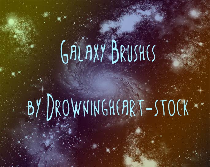 galaxy brushes