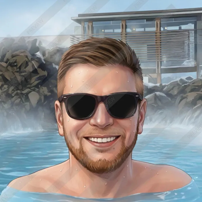 Relaxing in the Hot Springs by allieshonn on DeviantArt