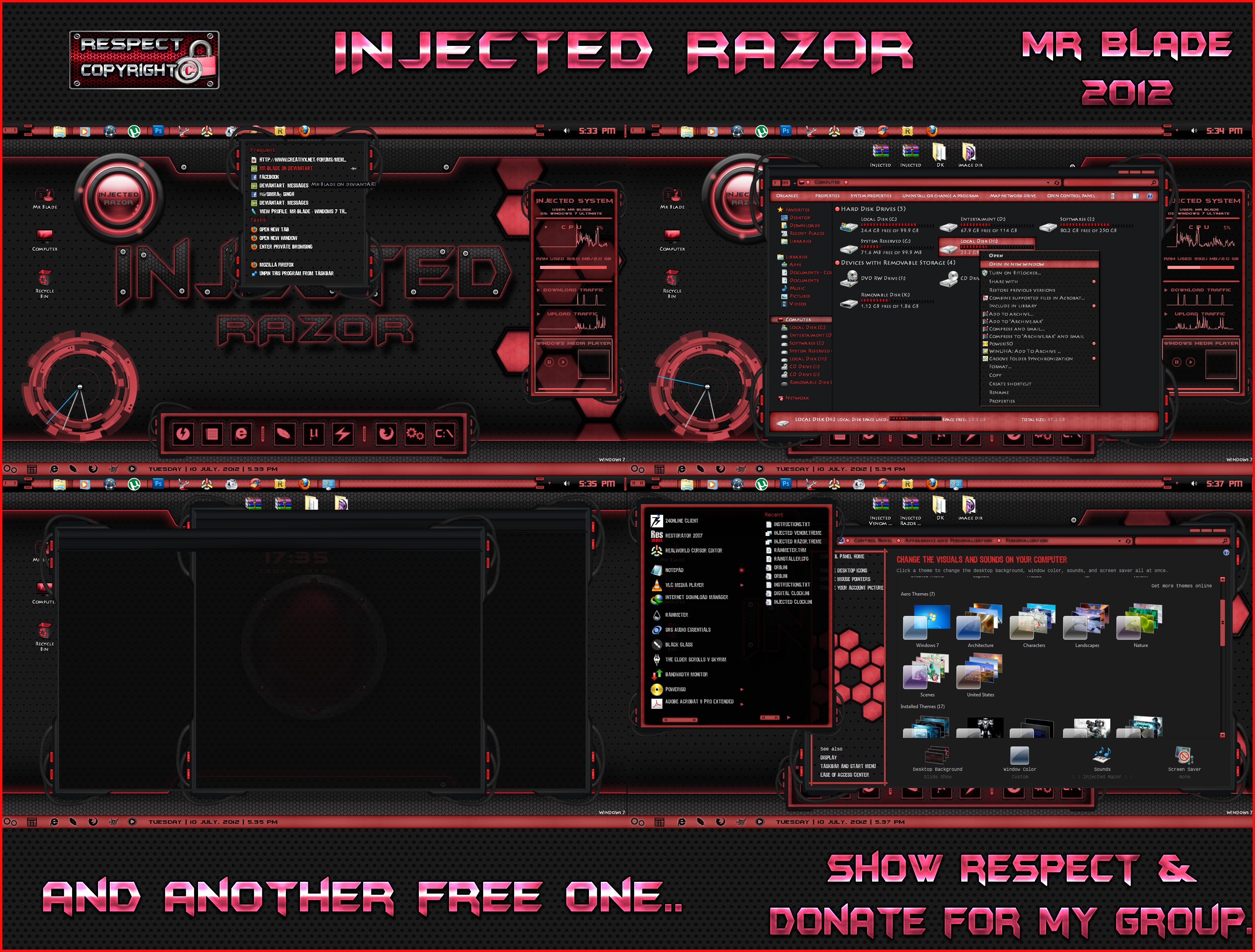 : : Injected Razor : :