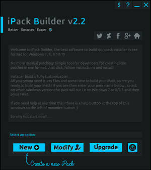 iPack Builder v2.2: Tool for icon customization