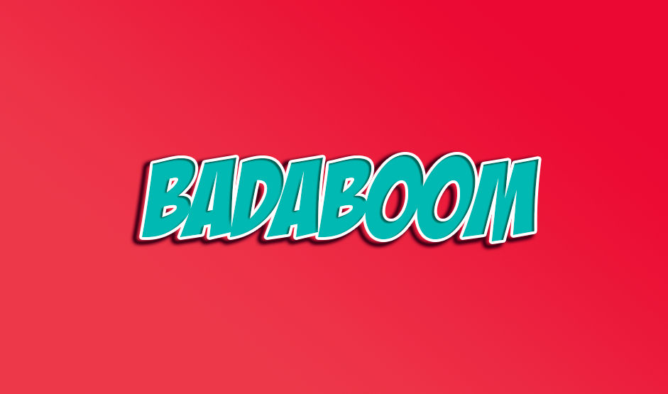 Badaboom Bb Font by Aniralena on DeviantArt