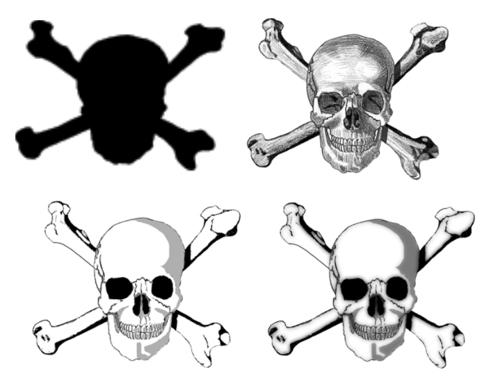 Skull and Crossbones brushes