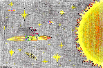 FLASH animation CAT flys in the SUN