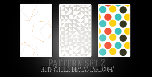 Pattern set 2