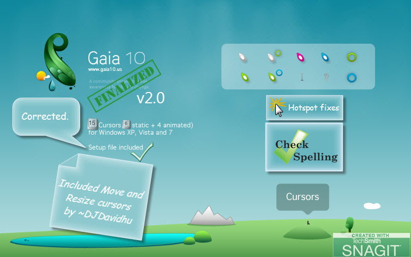 Gaia10 Cursors are FINALIZED 2