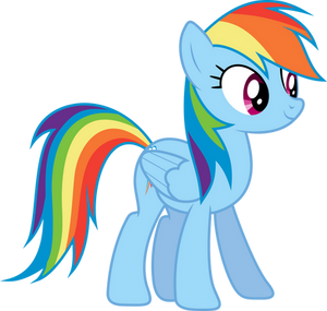 Rainbow Dash standing (S03E07)