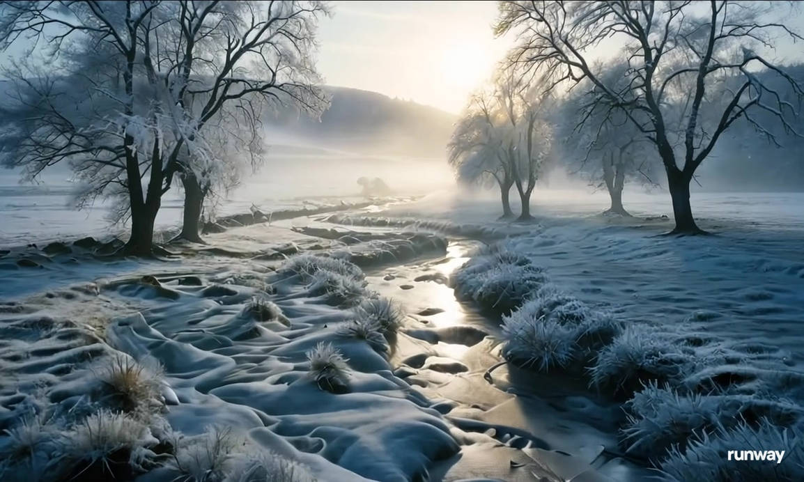 video mystical snowy winter valley Rw 04 by JackyTorum on DeviantArt