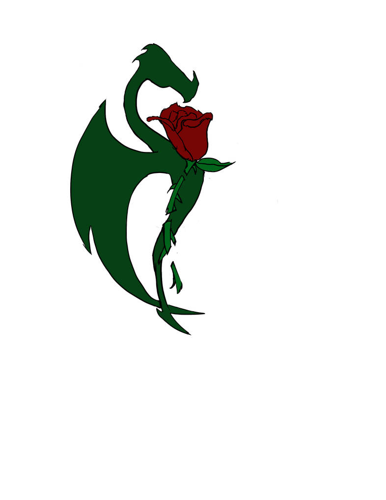 Dragon Rose by DracoHunter117 on DeviantArt