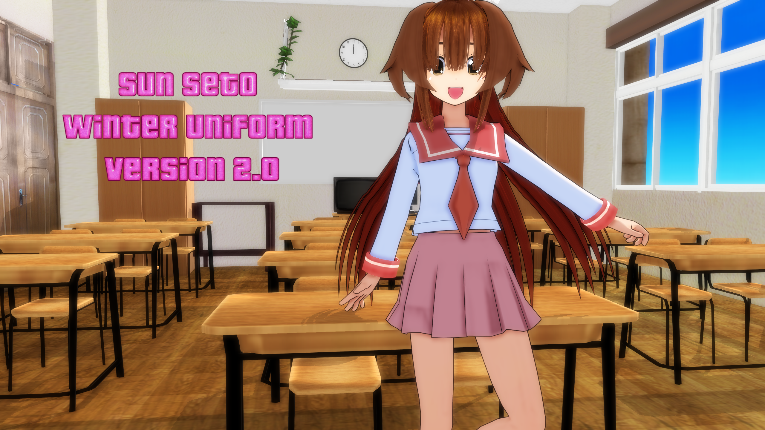 [MMD] Sun Seto Winter Uniform V2 Download