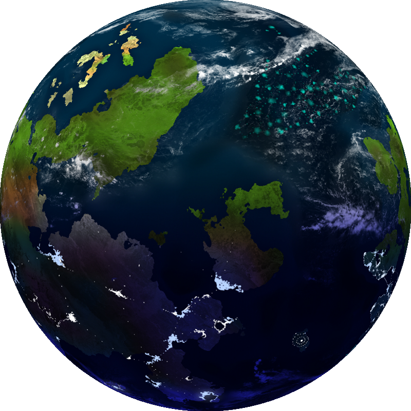 Fantasy World Map Planet Alkairos Animated By Visioku On Deviantart