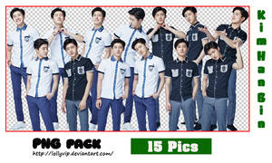 B.I (iKON) - PNG pack (Smart Uniform)