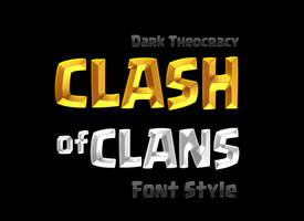 Clash of Clans Style Photoshop