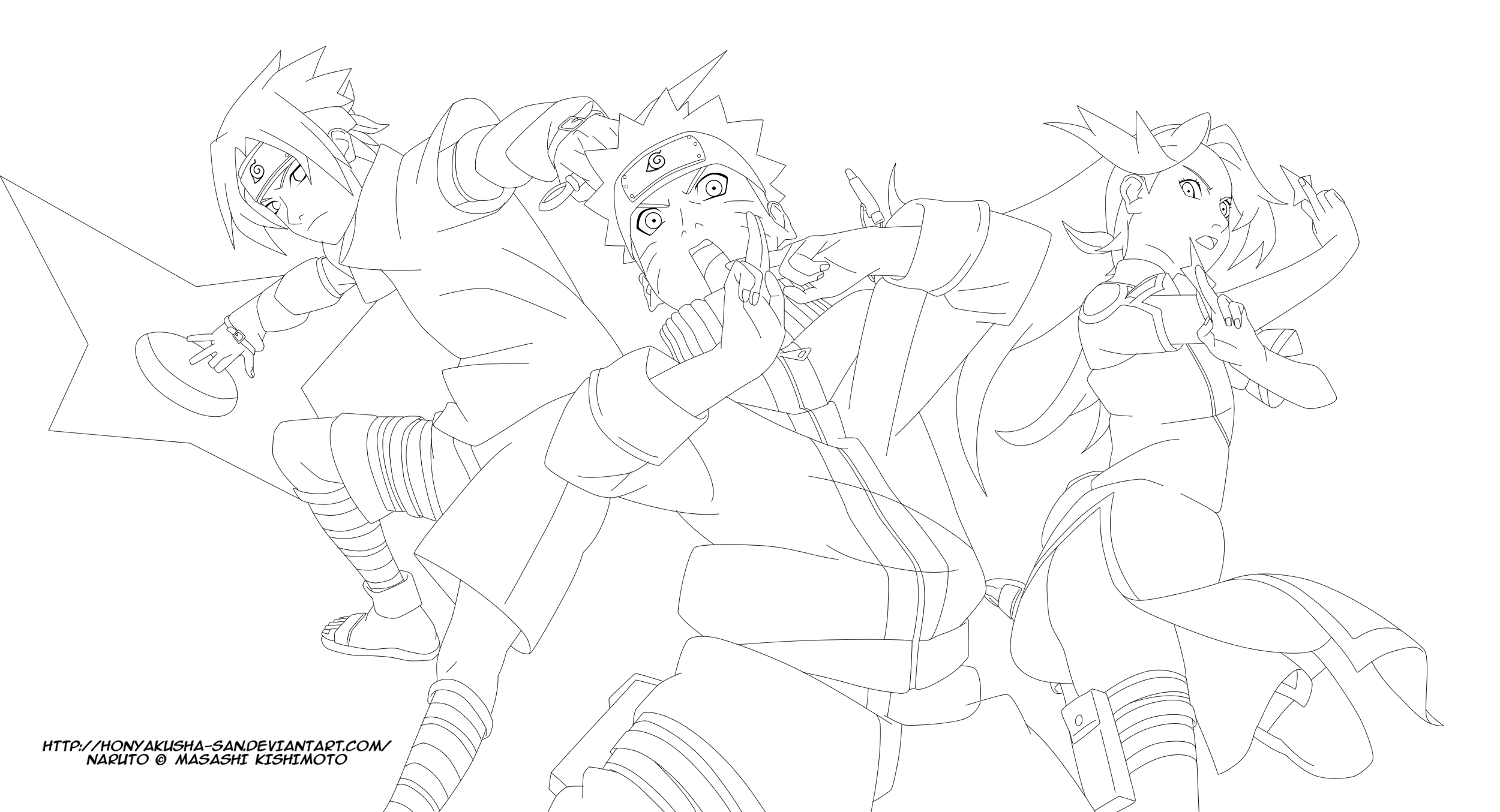 Team 7 - lineart PSD