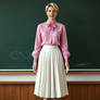 CHRISTIAN JUNIOR HIGH SCHOOL TEACHER TALKING
