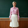 CHRISTIAN JUNIOR HIGH SCHOOL TEACHER TALKING