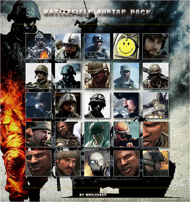 Battlefield Avatar Pack