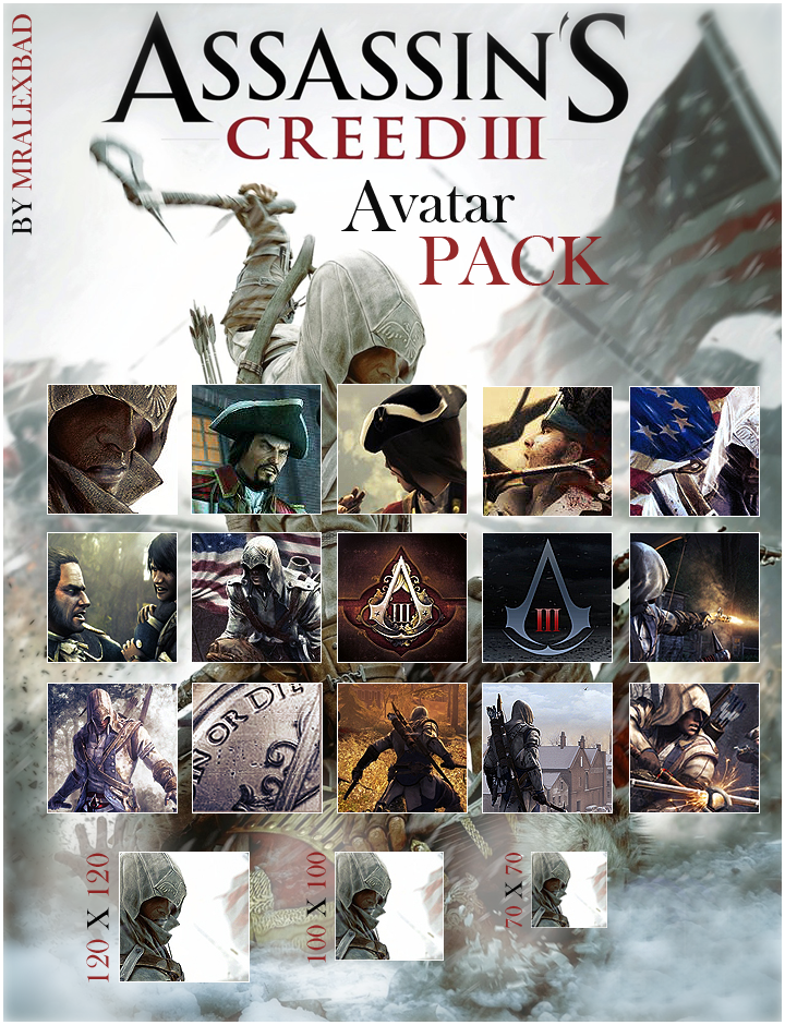 Assassin's Creed 3 Avatar Pack by MrAlexBad on DeviantArt