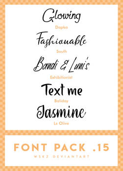 //. Font pack 15