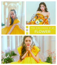 Psd coloring 48 // Flower