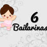 6 png de Bailarinas.