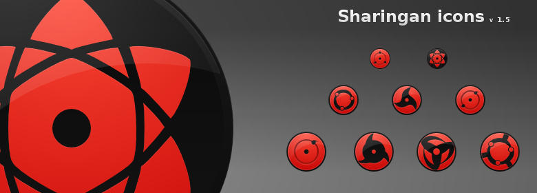 Sharingan icons 1.5 by Kshegzyaj on DeviantArt.