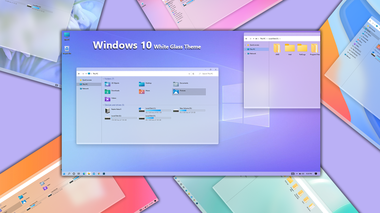 White Glass Theme