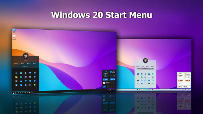 Windows 20 Start Menu 