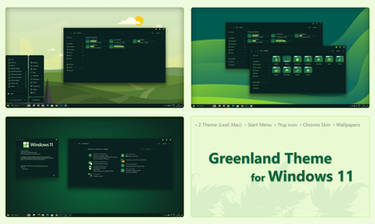 Greenland Theme For Windows 11
