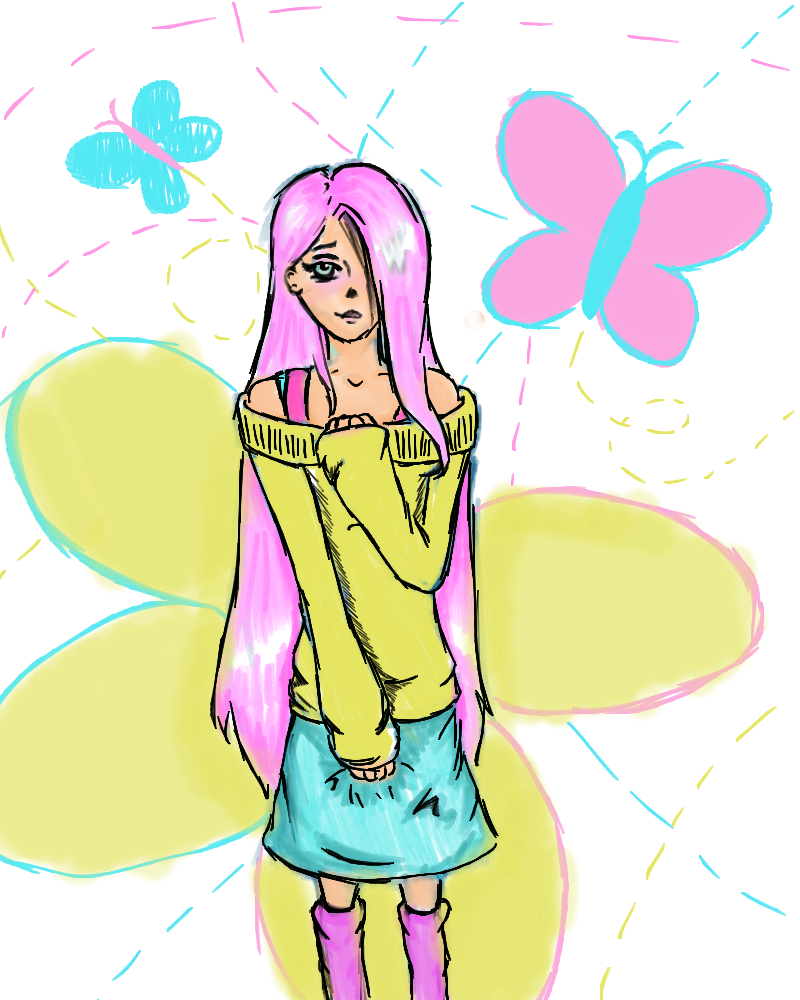 Fluttershy Full Body