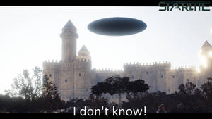 UFO encounter.