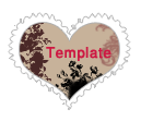 Heart Stamp template by sa7eralqloob