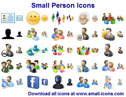 Small Person Icons