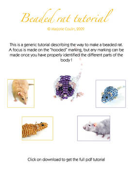 TUTORIAL : Beaded Rat