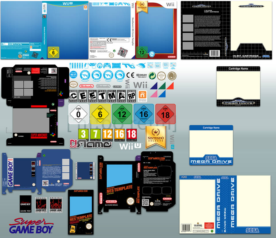 Vector Cover Templates V6 By Neorame On Deviantart Vector Cover Templates V6 By Neorame