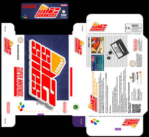 SD2SNES Custom Label + Box
