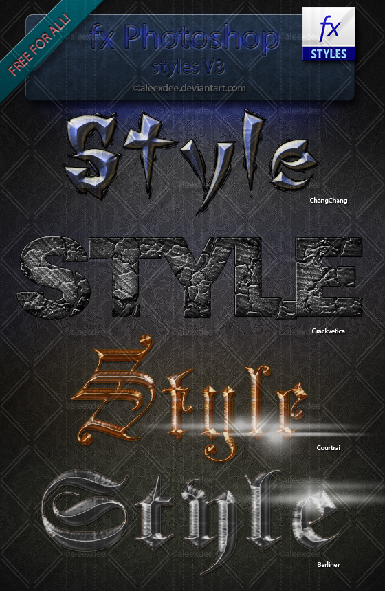 fx Photoshop StylesV3