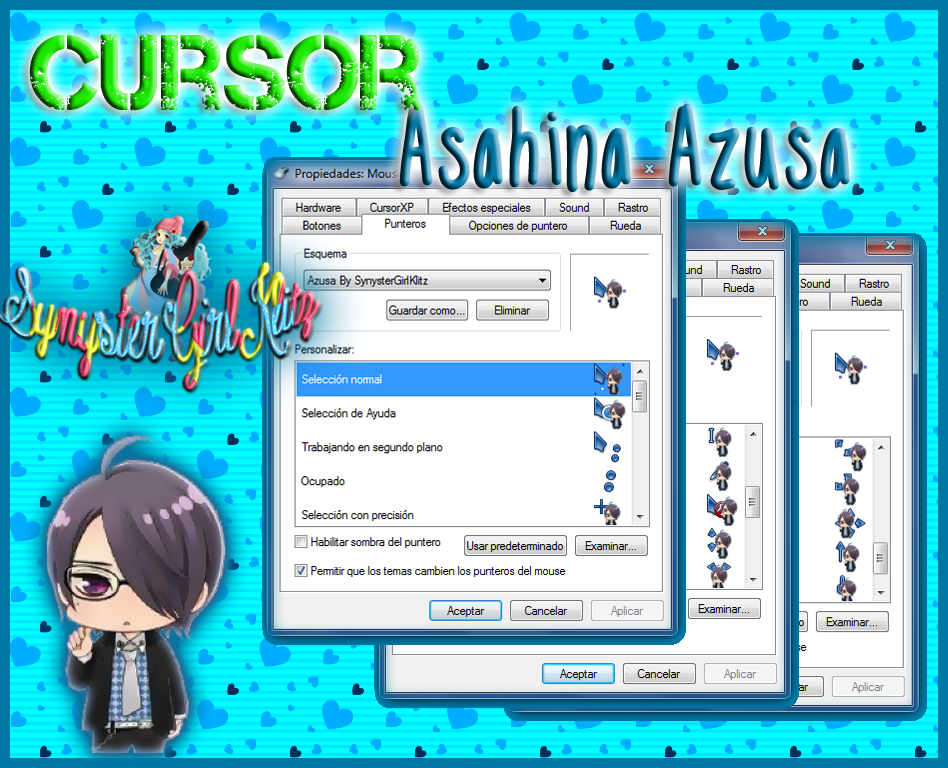 Cursor Animado Azusa ( Brothers Conflict )