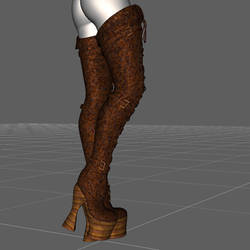 Properly Fit V4 High Heel Boots To Gn/G2F in DS