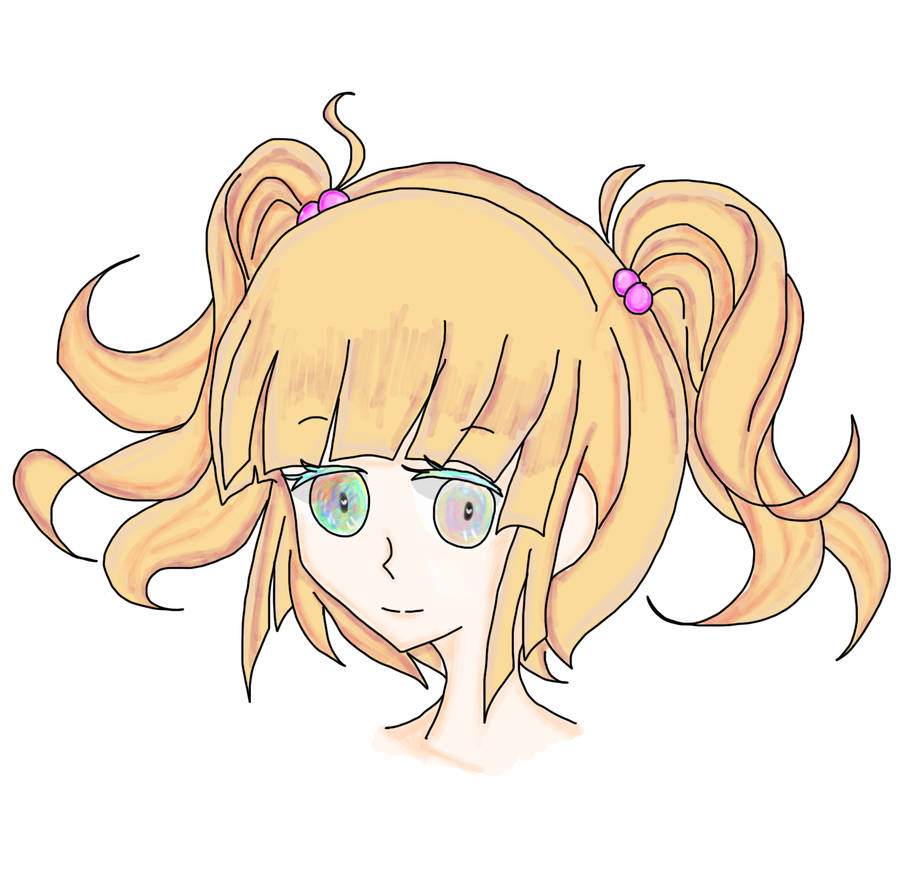 Blonde pigtails roblox
