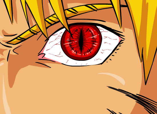 Naruto Blinking - Kyuubi eyes by RoseNightshade on DeviantArt