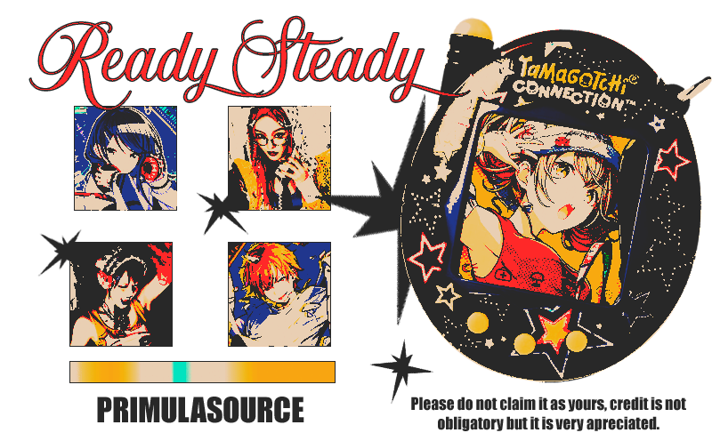 Ready Steady psd coloring