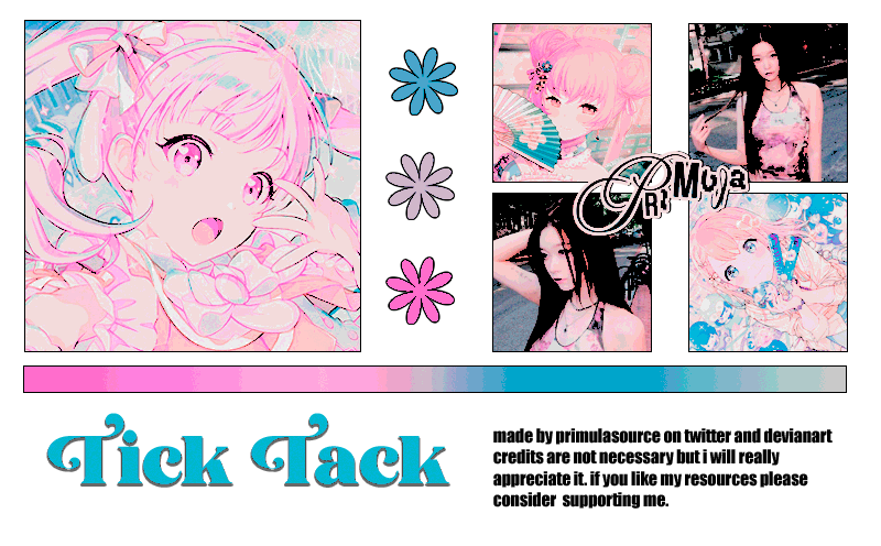 TICK TACK ! PSD COLORING