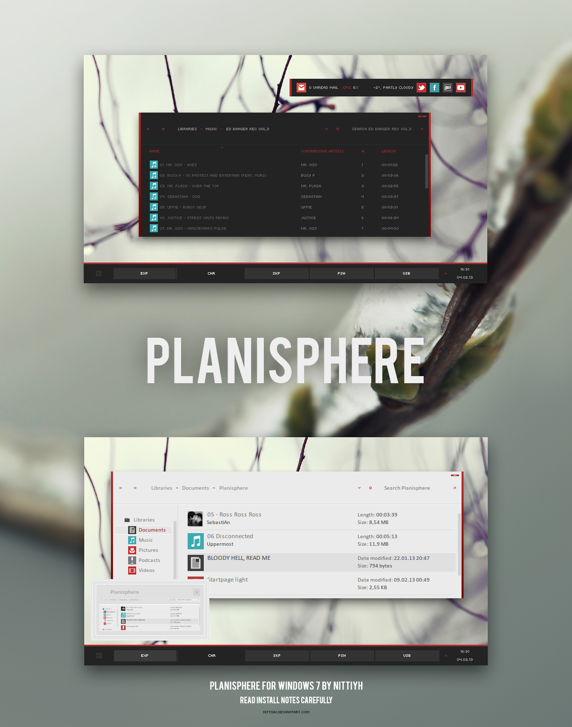 Planisphere for Windows 7 by Nittiyh