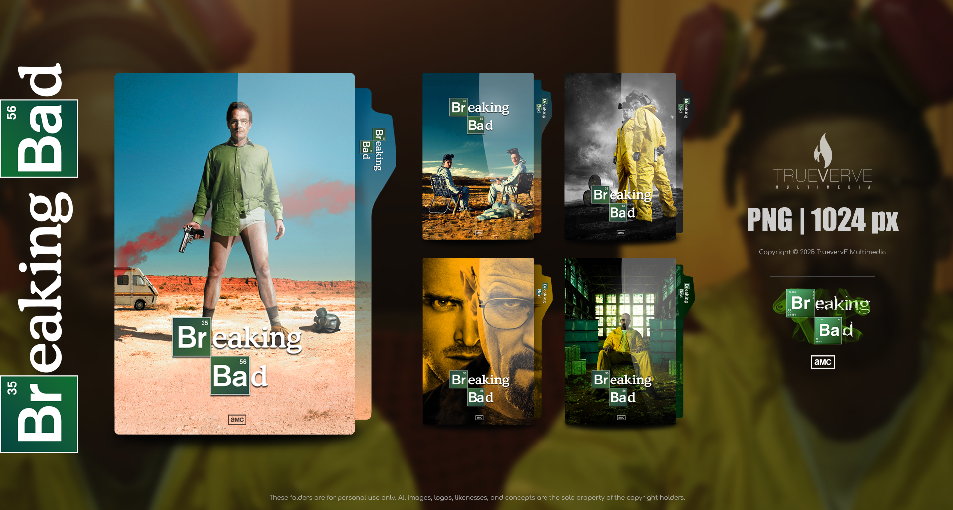 Breaking Bad Folder Icon Collection by TruevervE on DeviantArt