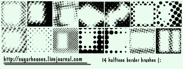 Halftone Borders